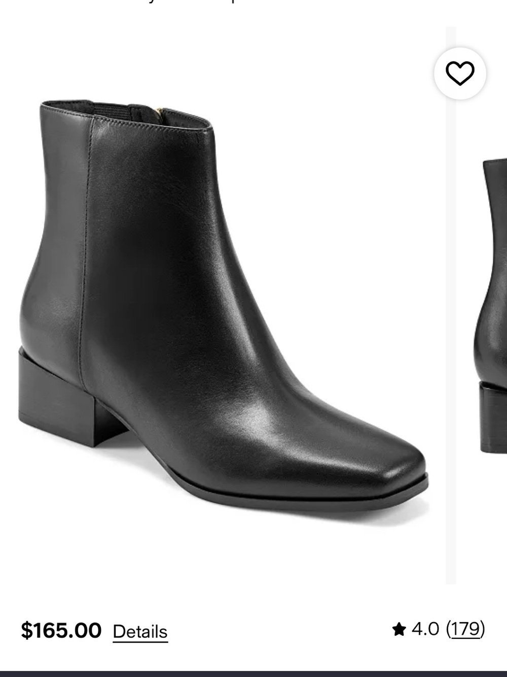 Easy Spirit Women's Sidney eFlex Square Toe Booties